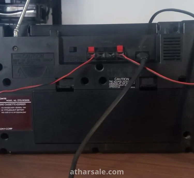 راديو كاسيت عتيق من سوني