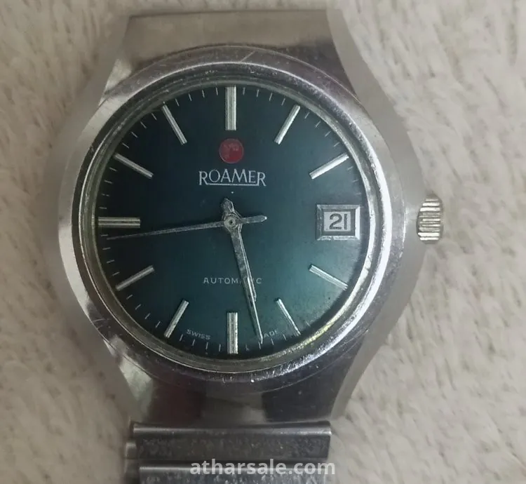 ساعة يد رجالي رومير سويسريه قديمه