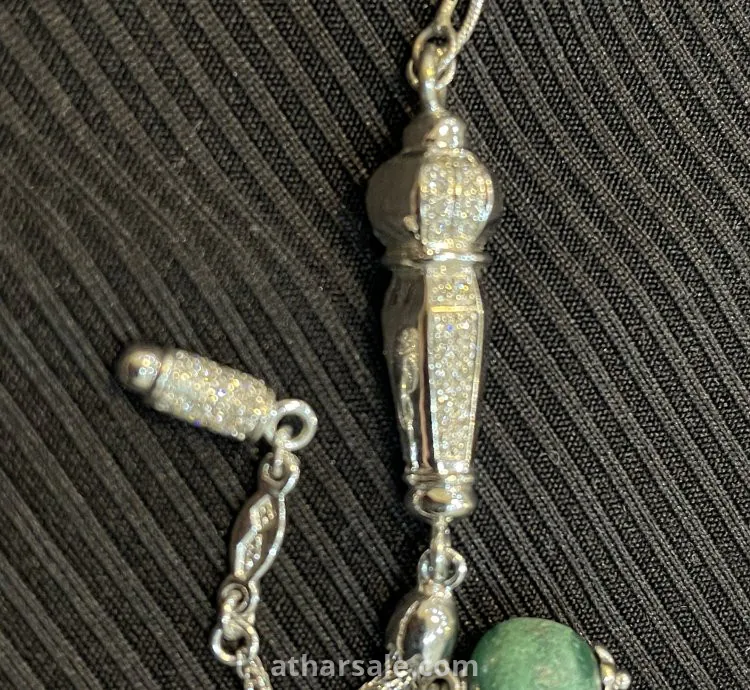 سبحة من حجر  كريم والماس