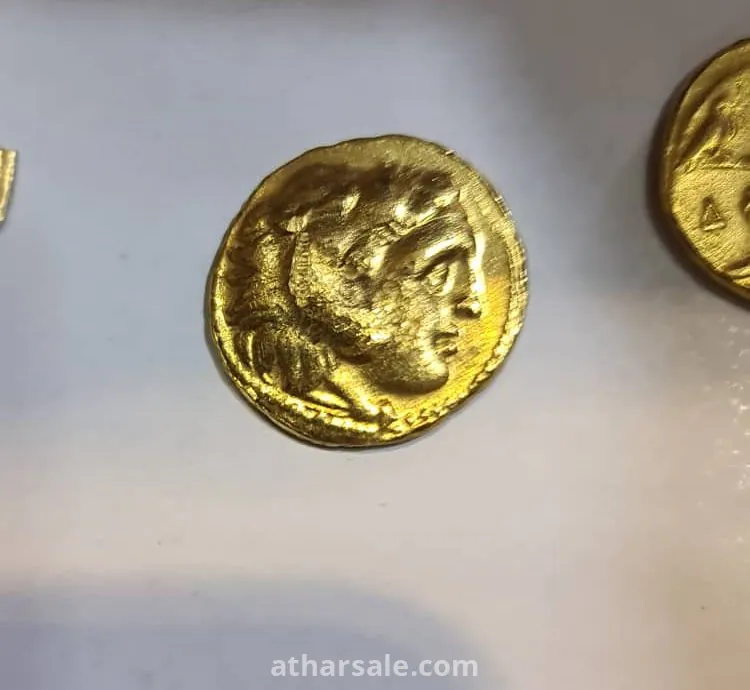 عمله ذهب نادره من العصر الروماني