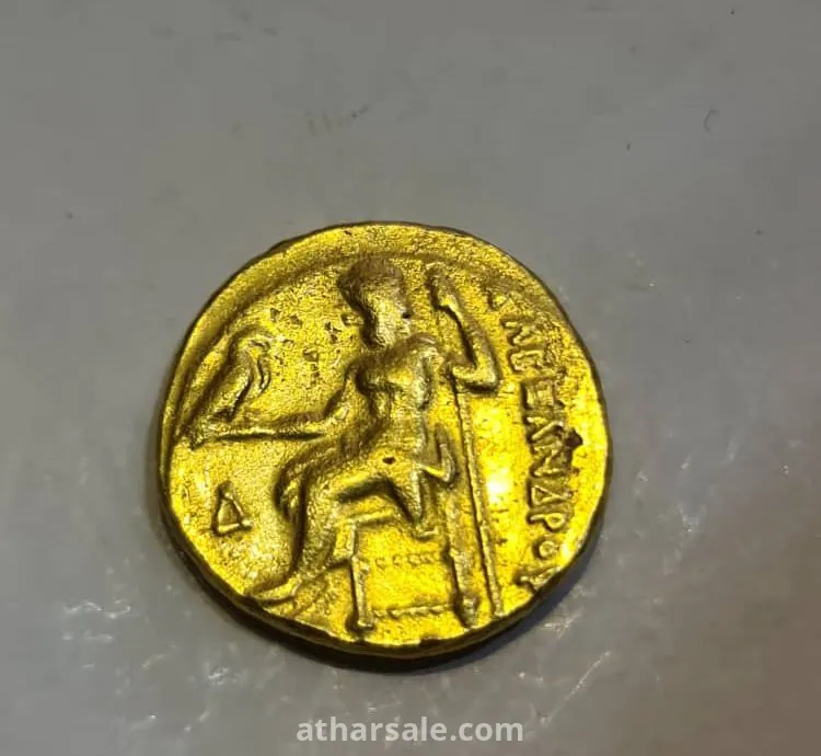 عمله ذهب نادره من العصر الروماني