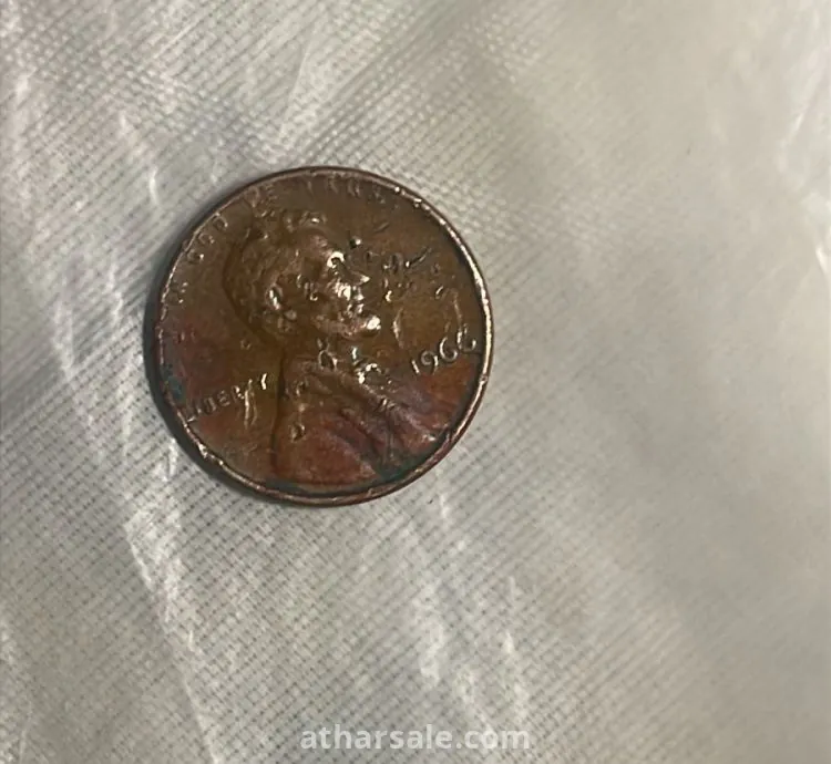 عملة نحاسية اميركية1966