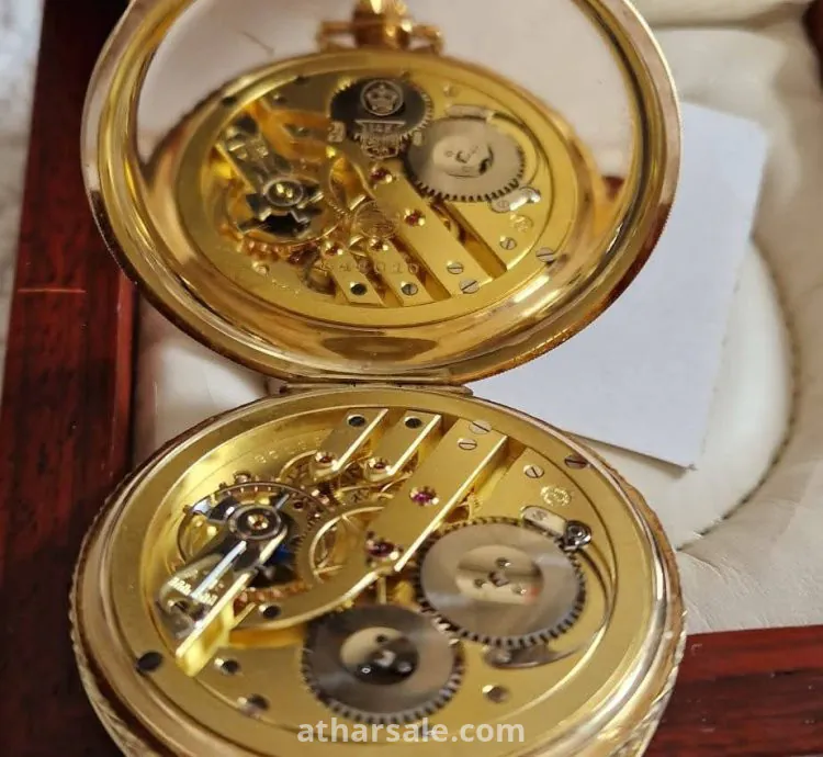 ساعة جيب IWC عتيقة من عام 1928 – تحفة فريدة لعشاق الساعات