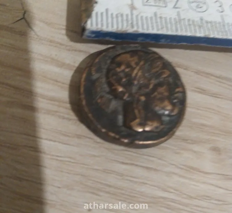عملة البومة اليونانية اصلية