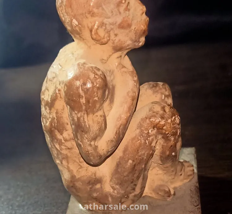 تمثال طبي نادر – إعلان عن علاج الربو ببخاخ فنتولين وبيكوتايد – قطعة فريدة لهواة التحف الطبية