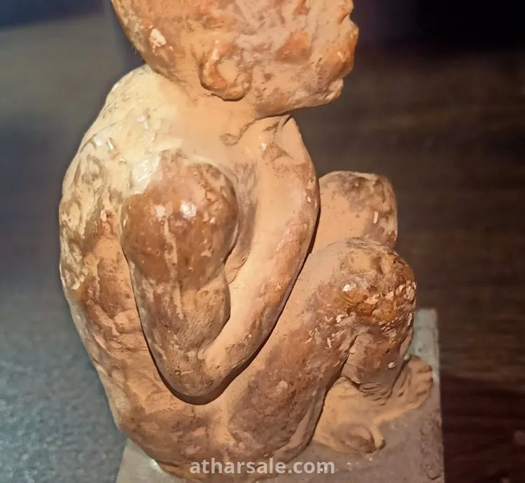 تمثال طبي نادر – إعلان عن علاج الربو ببخاخ فنتولين وبيكوتايد – قطعة فريدة لهواة التحف الطبية