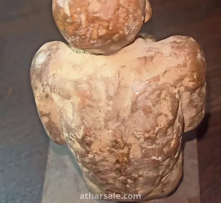 تمثال طبي نادر – إعلان عن علاج الربو ببخاخ فنتولين وبيكوتايد – قطعة فريدة لهواة التحف الطبية