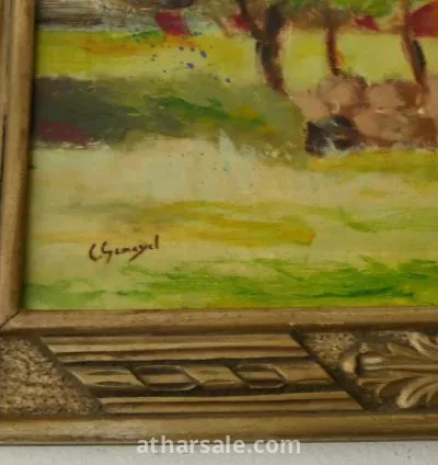 الرسام اللبناني قيصر الجميل 4