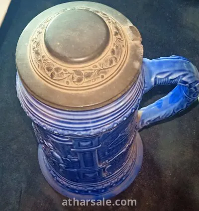 2 من اكواب البيرة الالمانيا القديمة تصلح للدكور 5