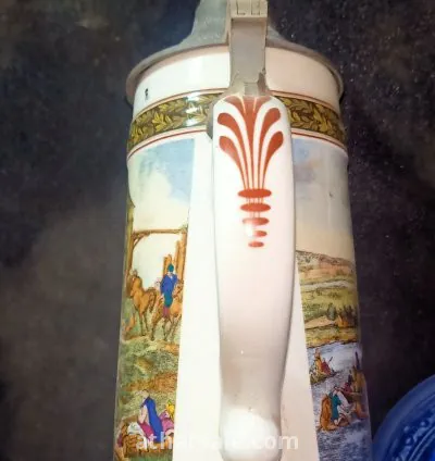 2 من اكواب البيرة الالمانيا القديمة تصلح للدكور 4