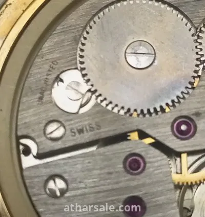 ساعة جيب مطليه ذهب 4