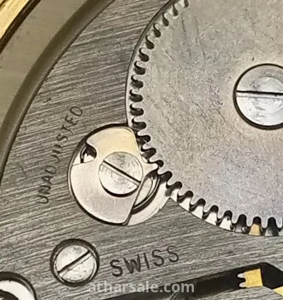 ساعة جيب مطليه ذهب