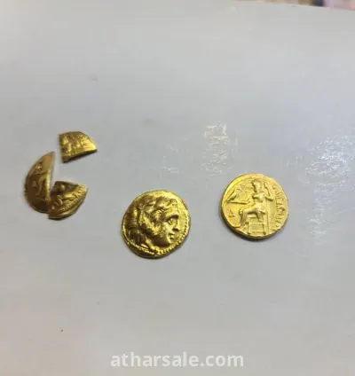 عمله ذهب نادره من العصر الروماني 3