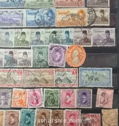 طوابع الملك فاروق نادرة