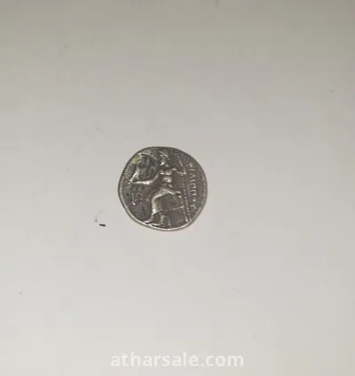 عملة فضيه اثريه 3