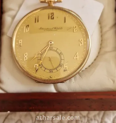 ساعة جيب IWC عتيقة من عام 1928 – تحفة فريدة لعشاق الساعات 3