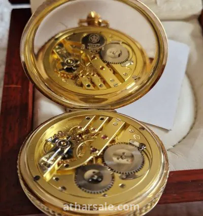 ساعة جيب IWC عتيقة من عام 1928 – تحفة فريدة لعشاق الساعات