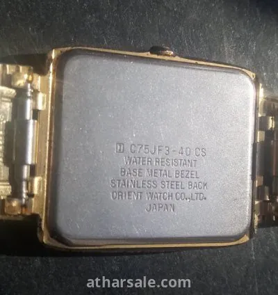 ساعة أورينت يابانى أصلى orient watch c75jf3-40 cs