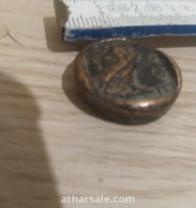 عملة البومة اليونانية اصلية 4