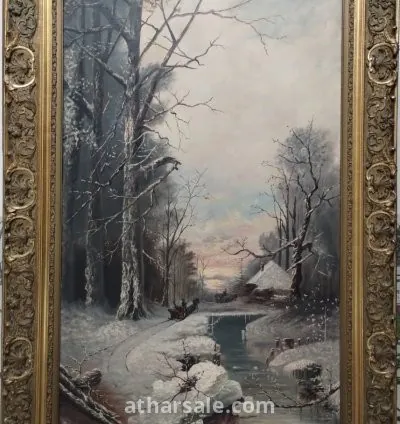 لوحة قديمة جدا تراثية