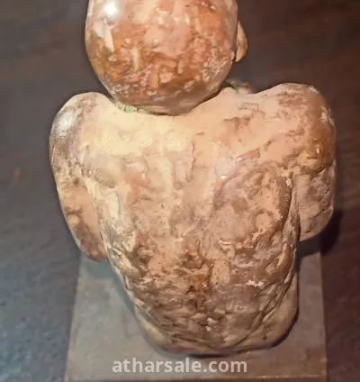 تمثال طبي نادر – إعلان عن علاج الربو ببخاخ فنتولين وبيكوتايد – قطعة فريدة لهواة التحف الطبية