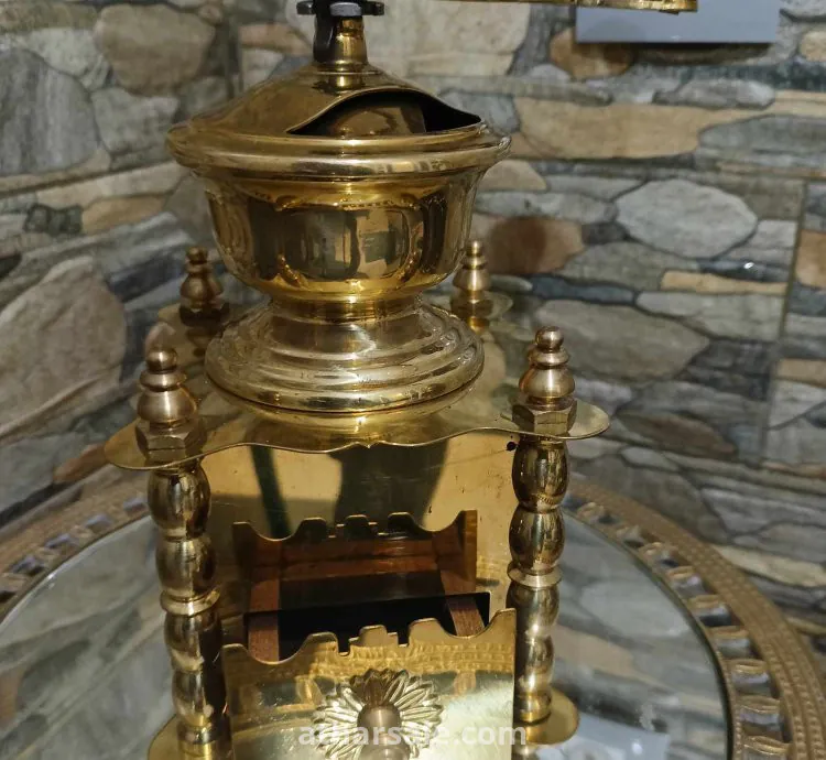 طاحونة قهوة من النحاس الخاص