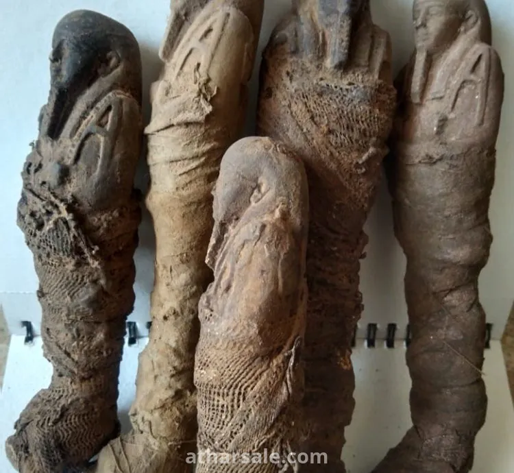 اثار اغريقيه قديمه عمرها اكثر من 2000 سنه بورسلان مكفن القطع مكفنه لمعتقدات الإغريق اثار عتيقه