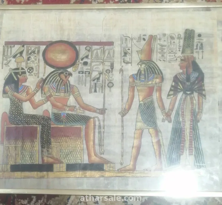 لوحه فرعوني رسم