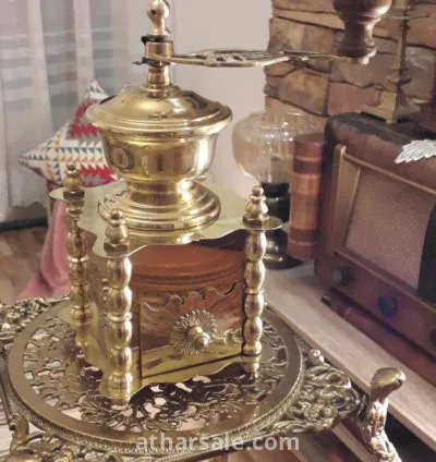 طاحونة قهوة من النحاس الخاص 11