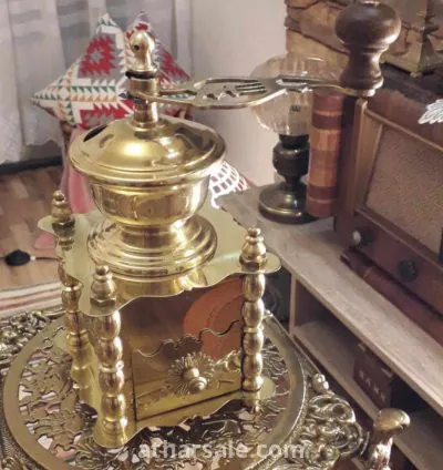 طاحونة قهوة من النحاس الخاص 10