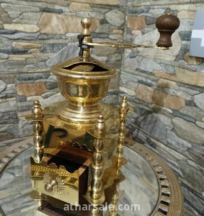 طاحونة قهوة من النحاس الخاص 7