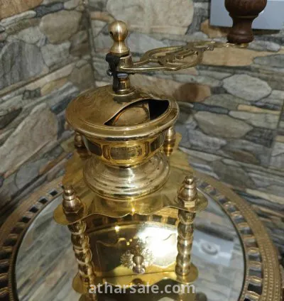 طاحونة قهوة من النحاس الخاص 6