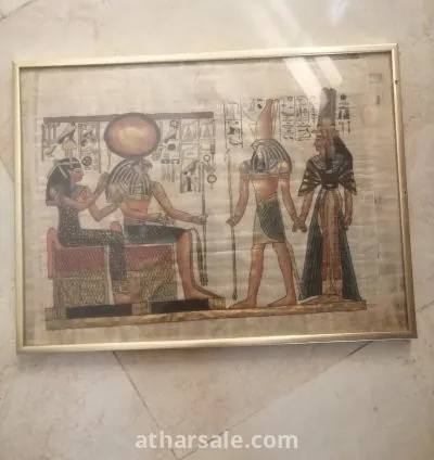 لوحه فرعوني رسم 3