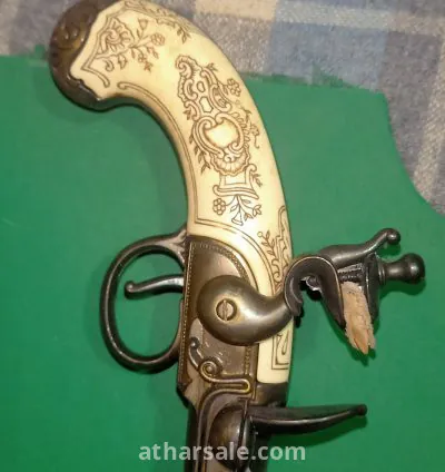 قطعة بارود عثماني قديم و مميز فاخر 8