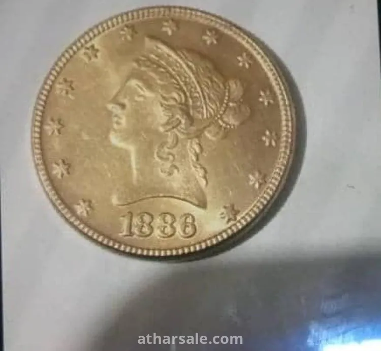 عملة ذهبية أمريكية نادرة 1888