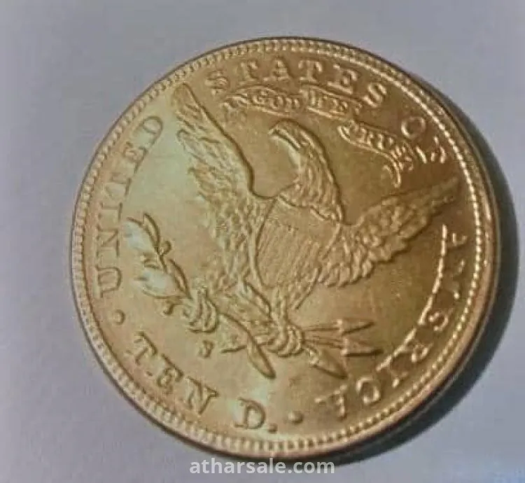 عملة ذهبية أمريكية نادرة 1888