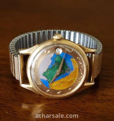 ساعة نادرة من عهد الملك سعود