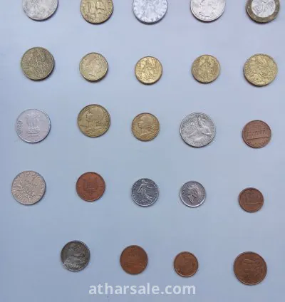 مجموعة من العملات المصرية والعربية 4