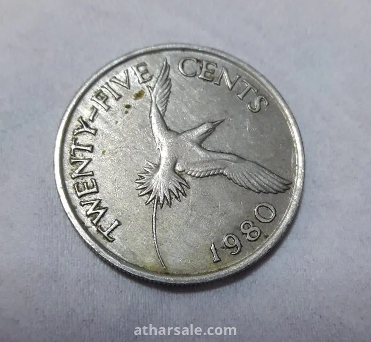 عملة معدنية بريطانية قديمة