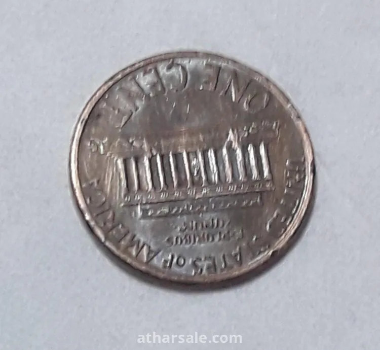 عملة معدنية أمريكية قديمة