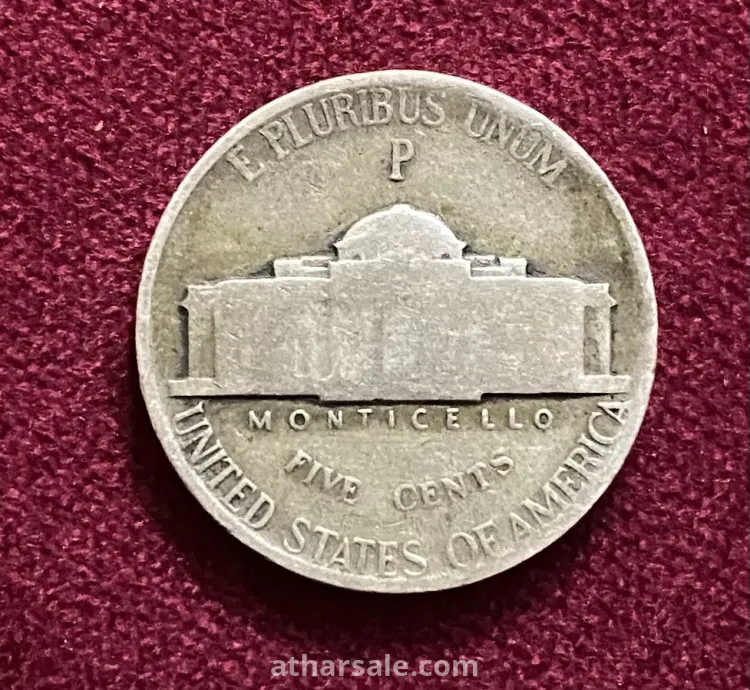 5 سنت امريكي فضة