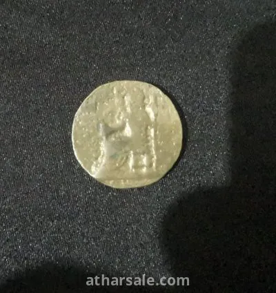 An ancient bronze coin from 1800 6