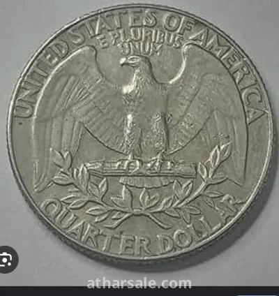 عملة امريكيه 25 سنت 1974