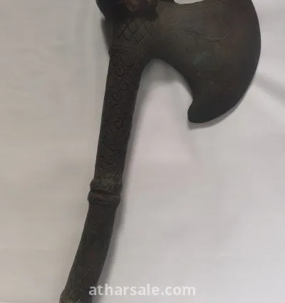 Antique Ceremonial Bronze Axe – Southeast Asia – Elephant Motif – Possibly 15th Century 6