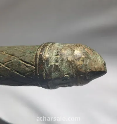 Antique Ceremonial Bronze Axe – Southeast Asia – Elephant Motif – Possibly 15th Century 3