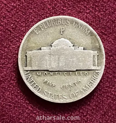 5 سنت امريكي فضة