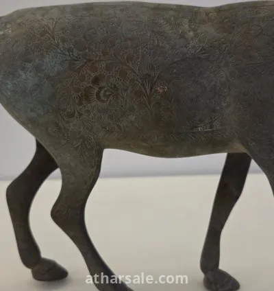 تحفة غزال نحاس قديم 3