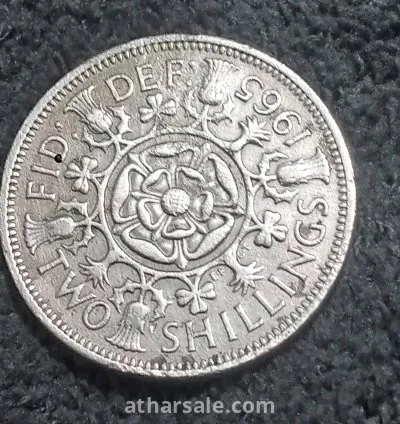 1965 England Two Shilling