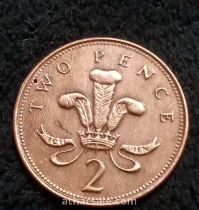 RARE 1985 two PENCE BN