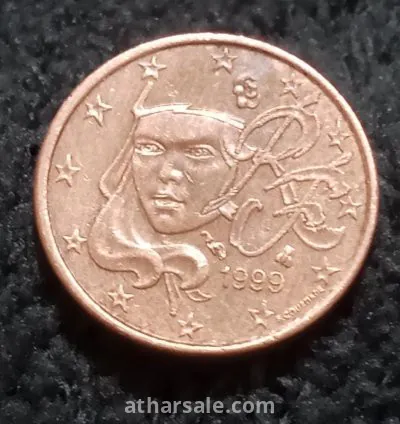 1 cent euro 1999